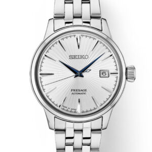 SEIKO PRESAGE COCKTAIL TIME SILVER DIAL MEN’S WATCH SRPB77