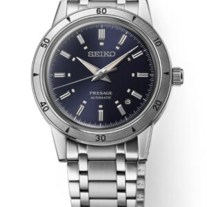 SEIKO PRESAGE STYLE60'S BLUE DIAL MEN’S WATCH SRPL07