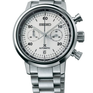 SEIKO PROSPEX LIMITED EDITION WHITE DIAL CHRONOGRAPH MEN’S WATCH SRQ035