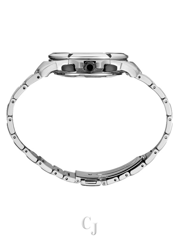 SEIKO COUTURA SILVER DIAL STAINLESS STEEL MEN’S WATCH SSB433 - Image 2