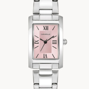 CARAVELLE BY BULOVA PINK DIAL WOMEN’S WATCH 43L224