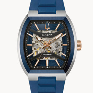BULOVA MAQUINA BLUE DIAL AUTOMATIC MEN’S WATCH 98A318