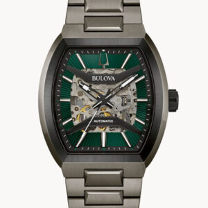 BULOVA MAQUINA GREEN DIAL AUTOMATIC MEN’S WATCH 98A321