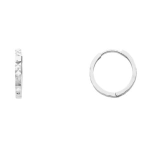 14KW DC Huggies Earrings