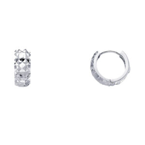 14KW DC Huggies Earrings