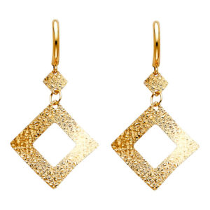 14KY Dangling Earrings