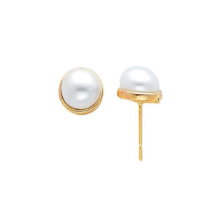 14KY Pearl Earrings