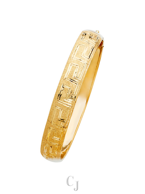 14KY 12mm Flexible Bangle