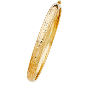 14KY 8mm Flexible Bangle