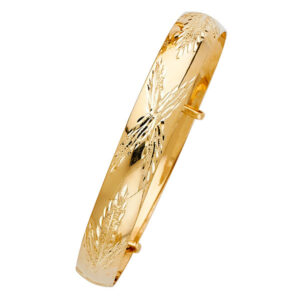 14KY Adjustable Bangle