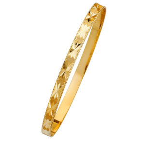 14KY 5mm Solid Bangle