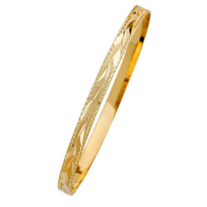 14KY 5mm Solid Bangle