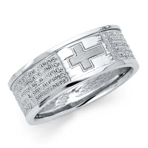 14KW Religious Men's Ring