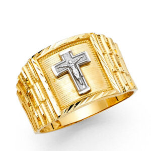 14K 2T Men's Ring