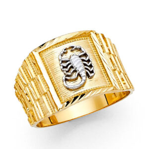 14K 2T Men's Ring