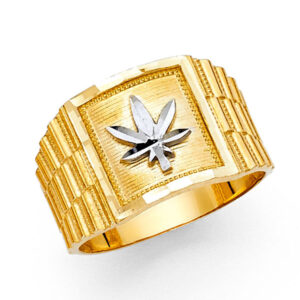 14K 2T Men's Ring