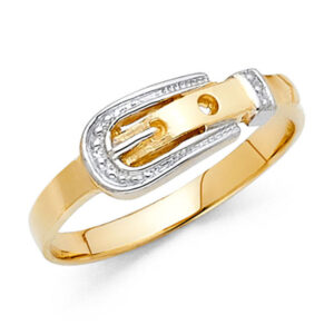 14K 2T Fancy Ring