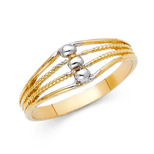 14K 2T Fancy Ring