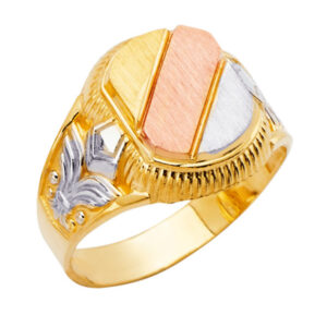 14K 3C Men's Ring