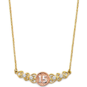 14KY 2T 15 Years Necklace