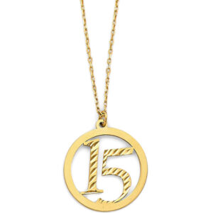 14KY 15 Years Necklace
