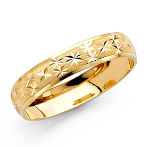 14KY 4mm DC Wedding Band