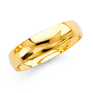 14KY 4mm Wedding Band