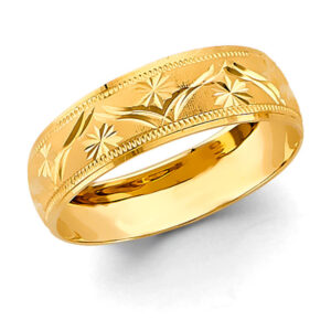 14KY Men's Wedding Band