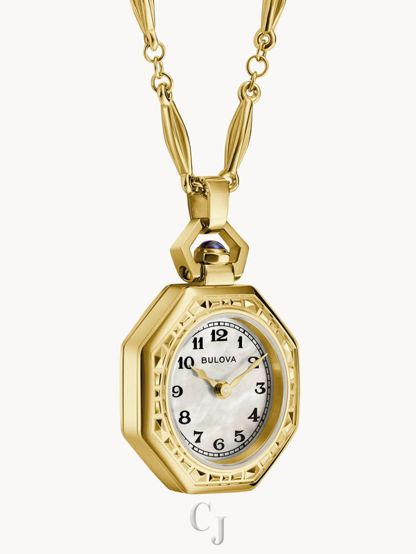 BULOVA RUBAIYAT LIMITED EDITION PENDANT NECKLACE WATCH 97L182 - Image 2