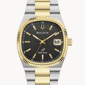 BULOVA SUPER SEVILLE BLACK DIAL MEN’S WATCH 98B458