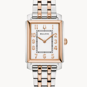 BULOVA SUTTON WHITE DIAL MEN’S WATCH 98L328