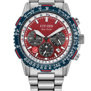 CITIZEN PROMASTER NIGHTHAWK RED DIAL MEN’S WATCH CA4668-51X