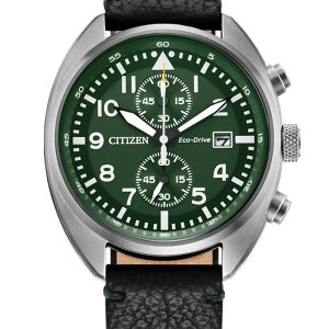 CITIZEN SPORT CASUAL GREEN DIAL MEN’S WATCH CA7041-07X
