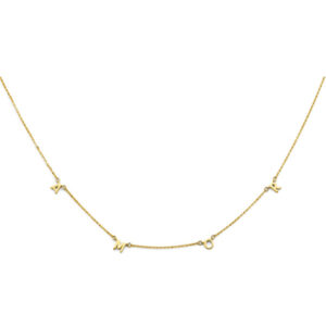 14KY A-M-O-R Necklace