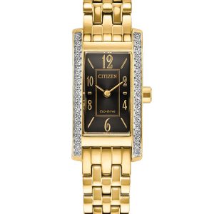 CITIZEN PETITE PALIDORO BLACK DIAL WOMEN’S WATCH EG7112-59E