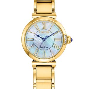 CITIZEN L MAE WHITE DIAL WOMEN’S WATCH EM1062-57D