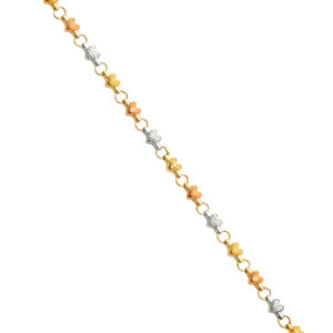 14K 3C Light Enamel Bracelet for Kid/Junior