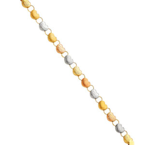 14K 3C Light Stampato Bracelet