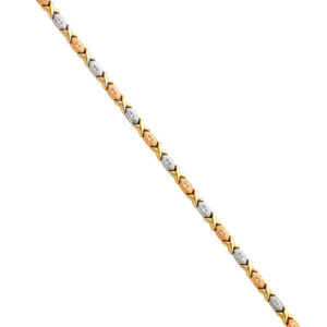 14K 3C Light Stampato Bracelet