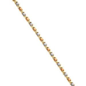 14K 3C Light Stampato Bracelet
