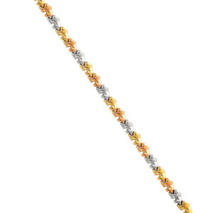 14K 3C Light Stampato Bracelet