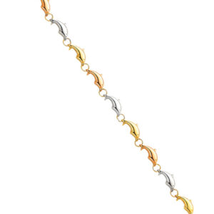 14K 3C Light Stampato Bracelet