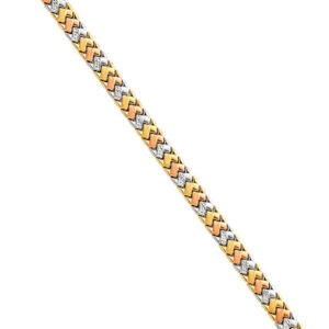 14K 3C Light Stampato Bracelet