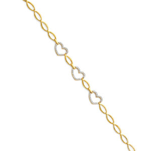 14KY CZ Bracelet