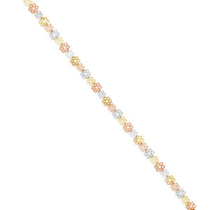 14K 3C Stamp DC Bracelet