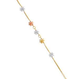 14K 3C Stamp DC Bracelet