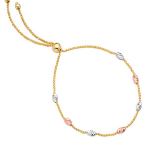 14K 3C Friendship Bracelet