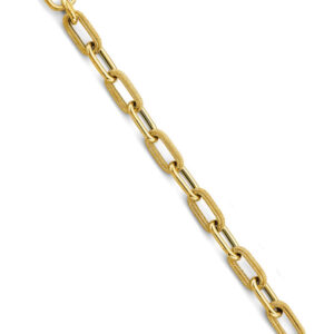 14KY Fancy Link Bracelet