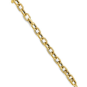 14KY Fancy Link Bracelet