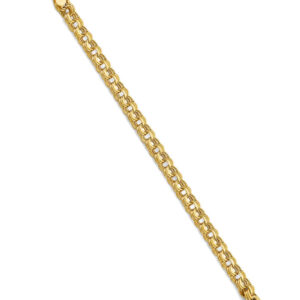 14KY Fancy Link Bracelet